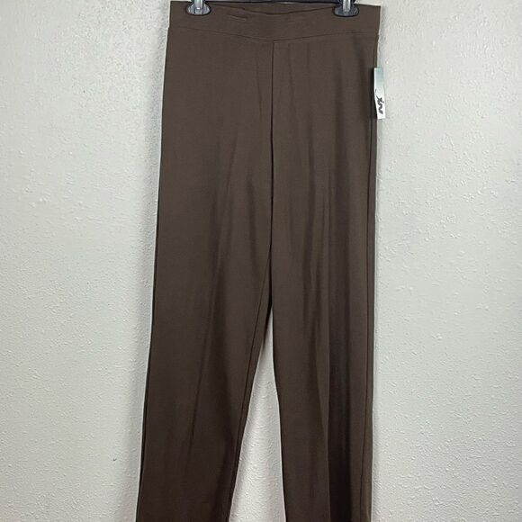 NWT JW Div. of Junction Womens Brown Cozy Casual Pants Size S - Picture 1 of 7